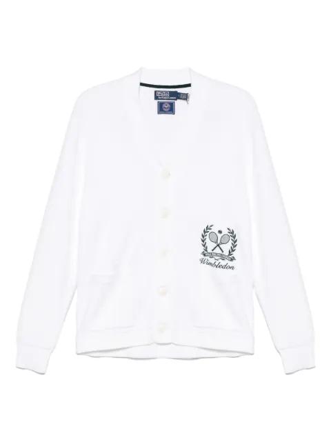 x Wimbledon cotton cardigan by POLO RALPH LAUREN