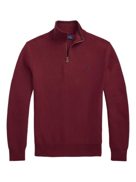 zip-neck sweater by POLO RALPH LAUREN
