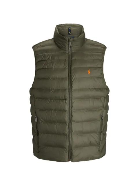 zip quilted gilet by POLO RALPH LAUREN