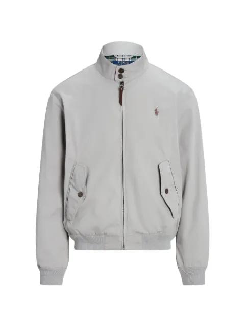 zip-up bomber jacket by POLO RALPH LAUREN