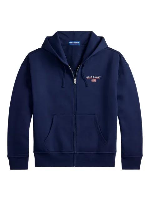 zip-up hoodie by POLO RALPH LAUREN