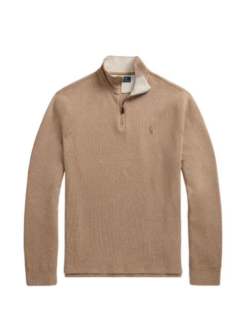 zipped sweater by POLO RALPH LAUREN