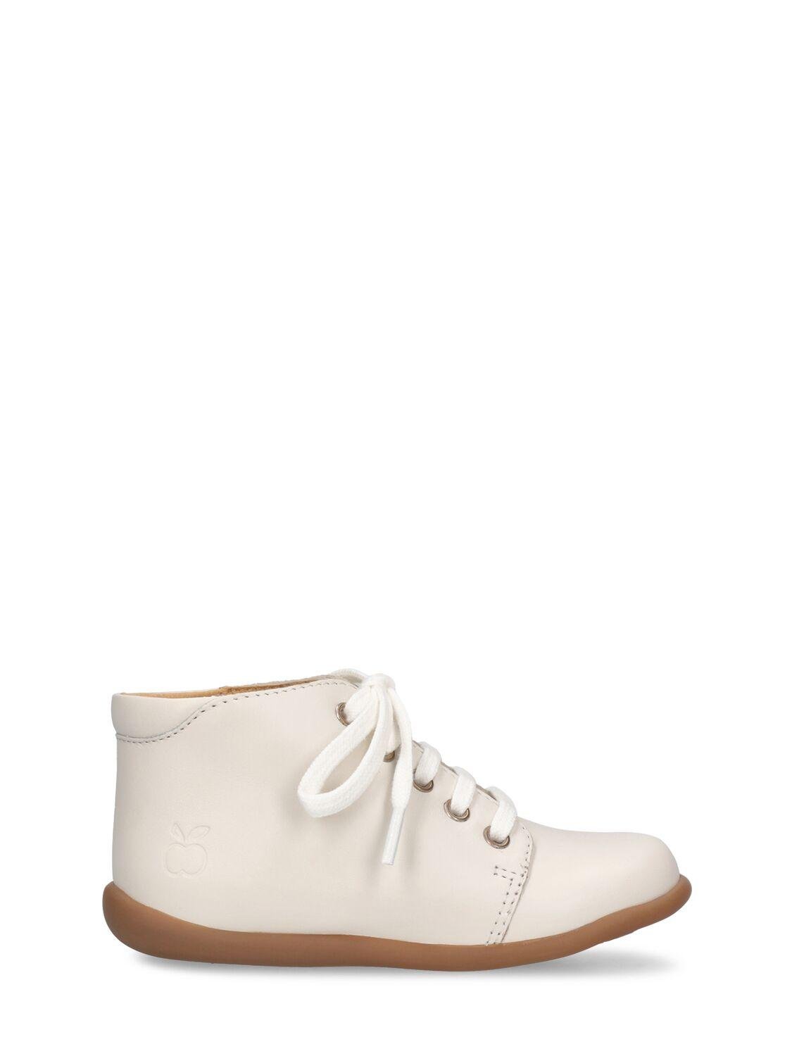 Nappa Stand-up Booties by POM D'API