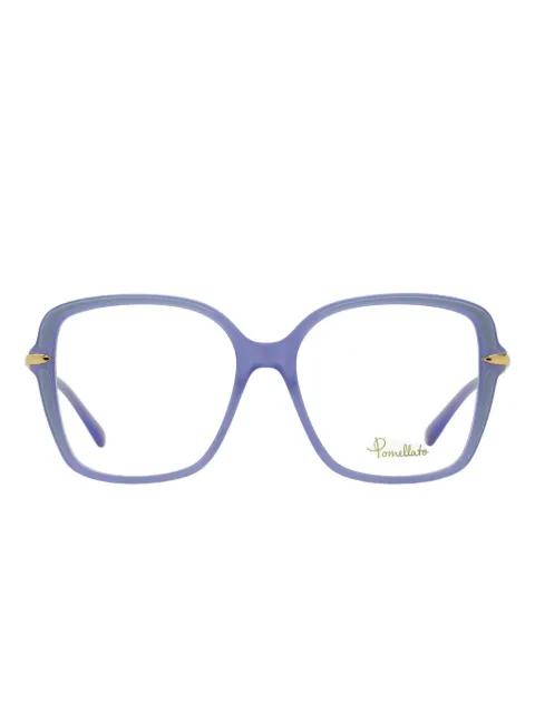 square-frame glasses by POMELLATO EYEWEAR