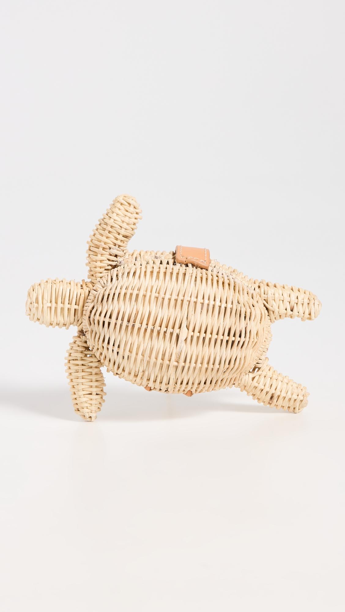 The Tortoise Mini Clutch by POOLSIDE BAGS
