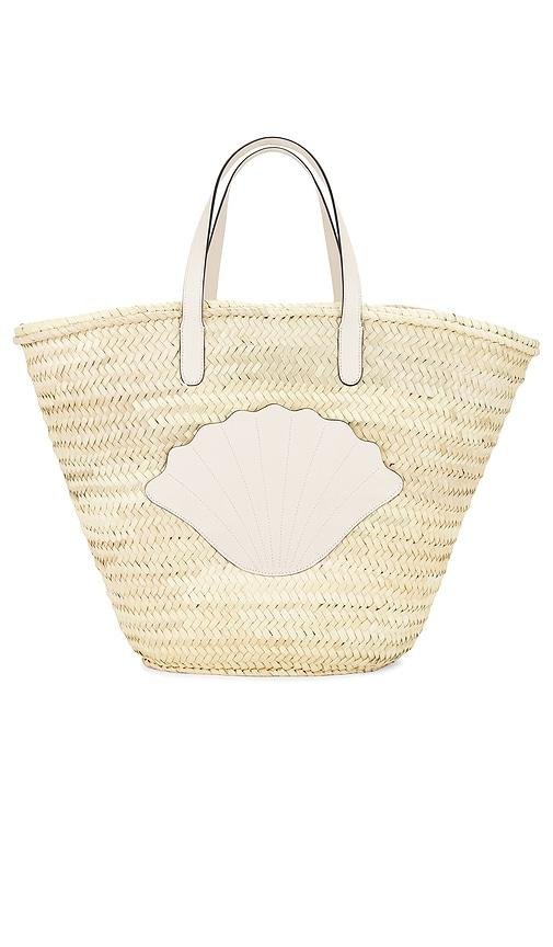 Poolside The Ibiza Tote in White by POOLSIDE