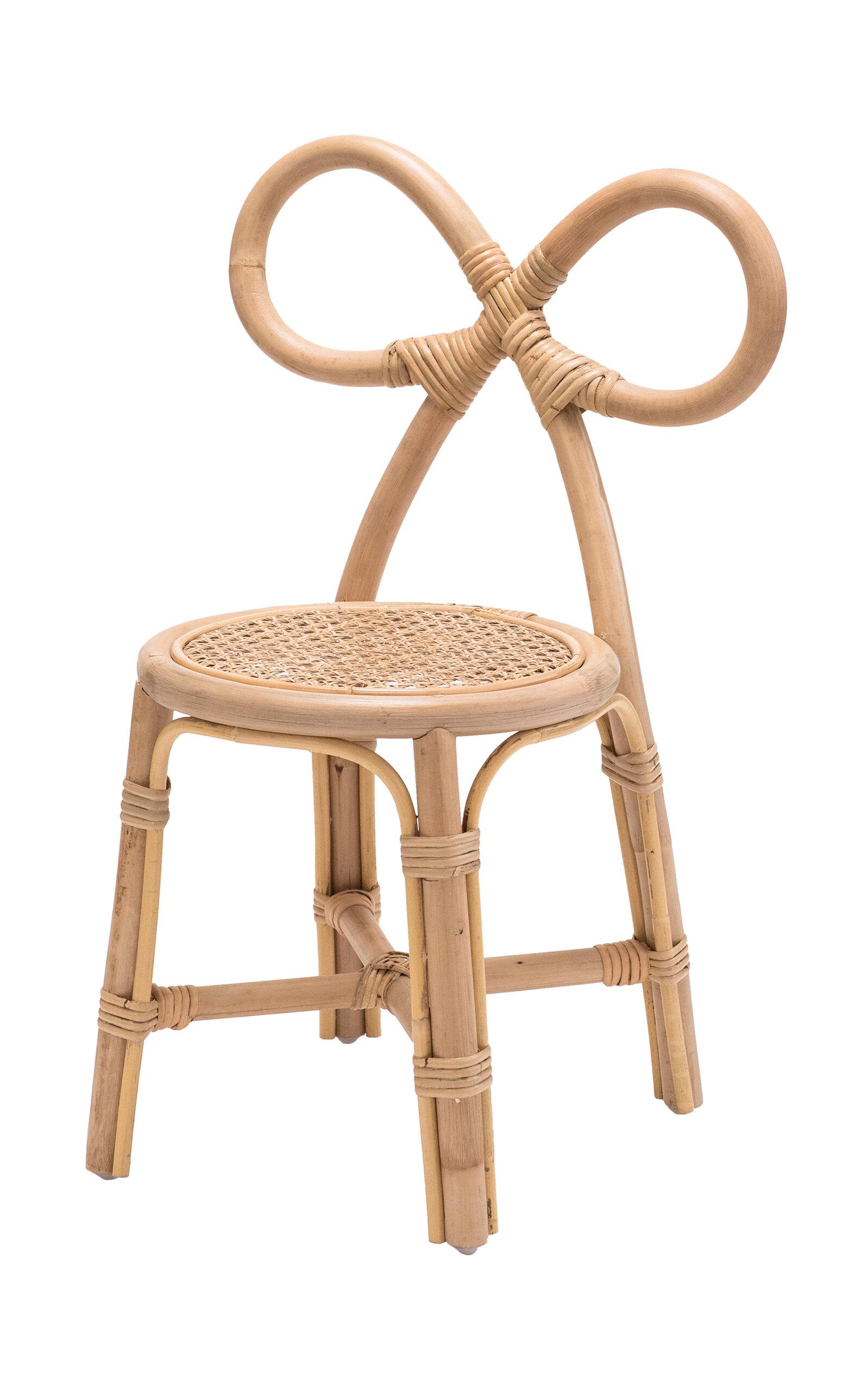 Poppie Toys Kids Rattan Bow Chair - Moda Operandi by POPPIE TOYS