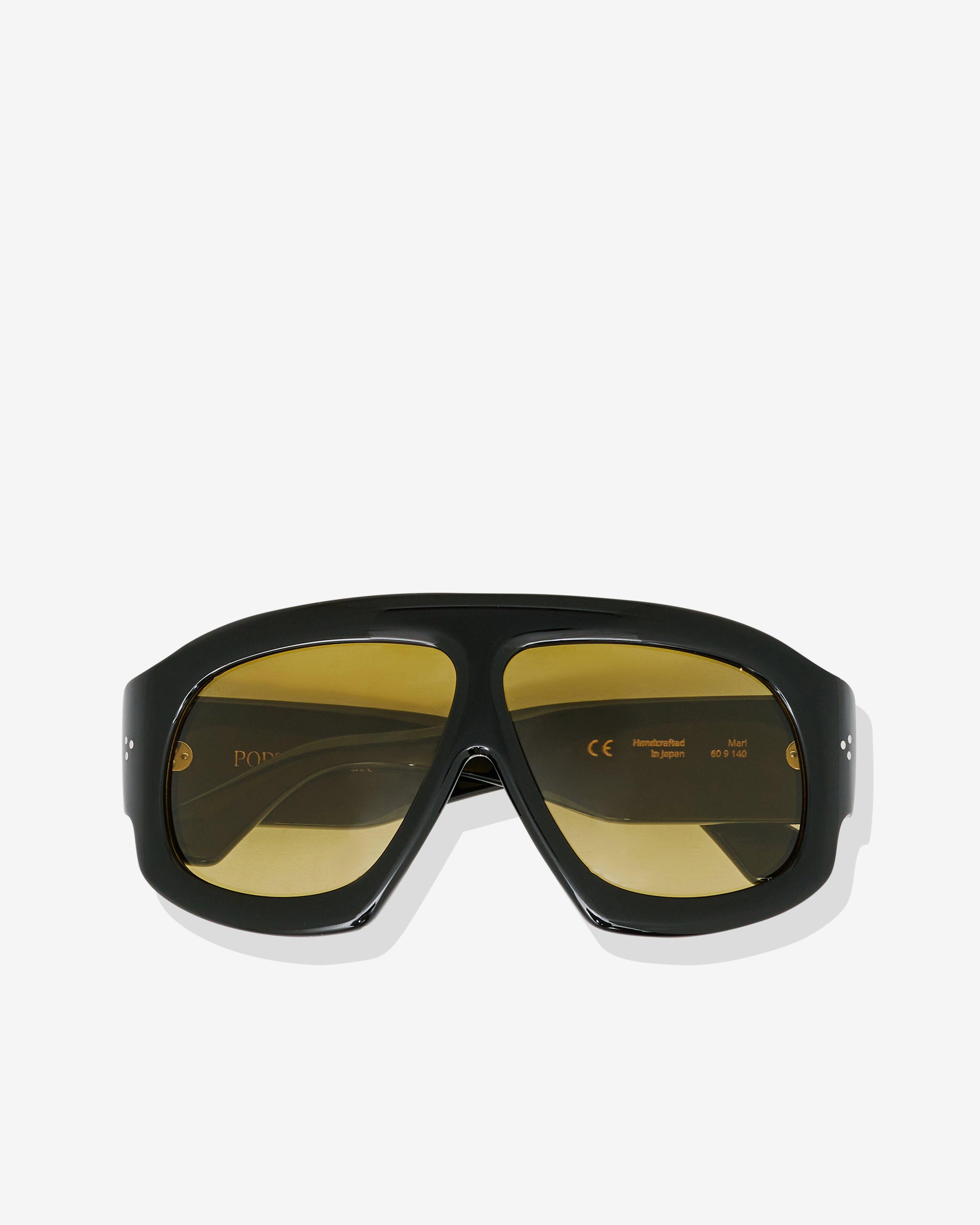 Port Tanger - Mari Sunglasses - (Black/Warm Olive) by PORT TANGER
