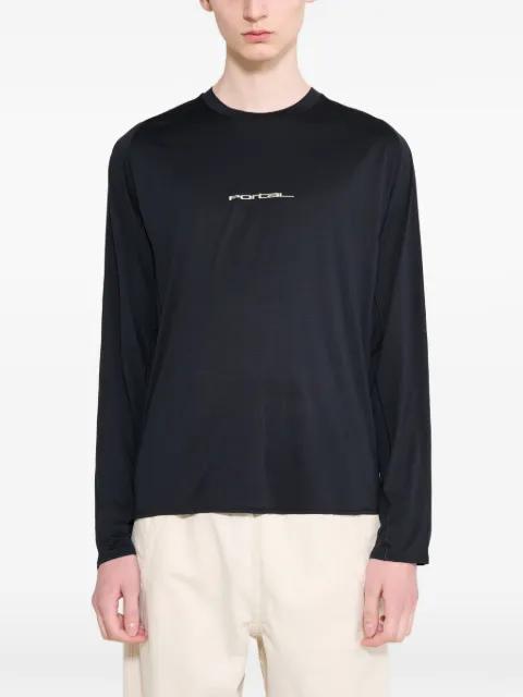 Lateral Peak long-sleeve T-shirt by PORTAL