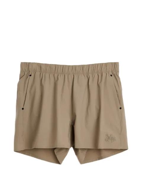 Marka Liner logo-embroidered shorts by PORTAL