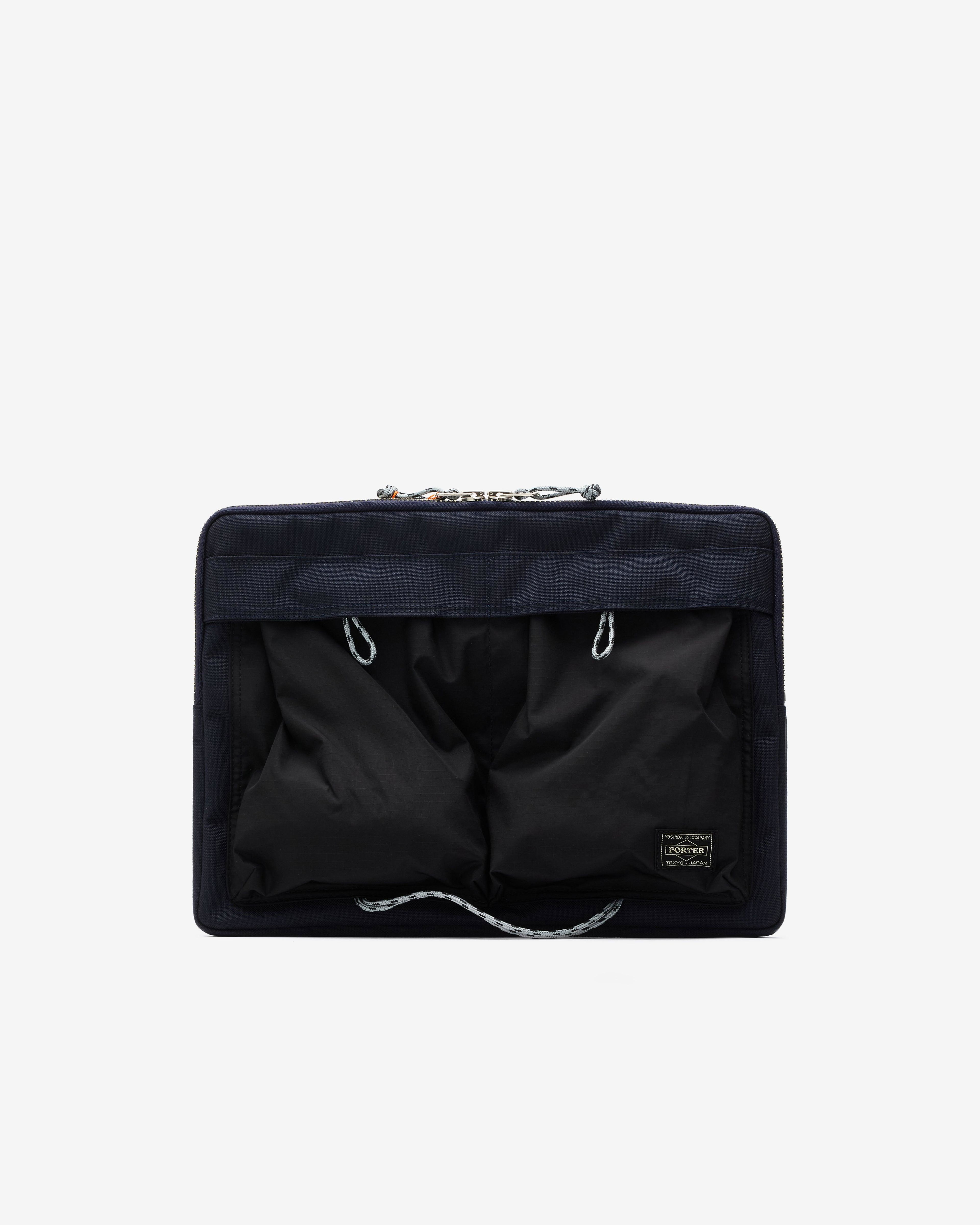 Porter - Men's Hype Document Case - (Navy/Black) by PORTER Porter - Men's Hype Document Case - (Navy/Black) by PORTER