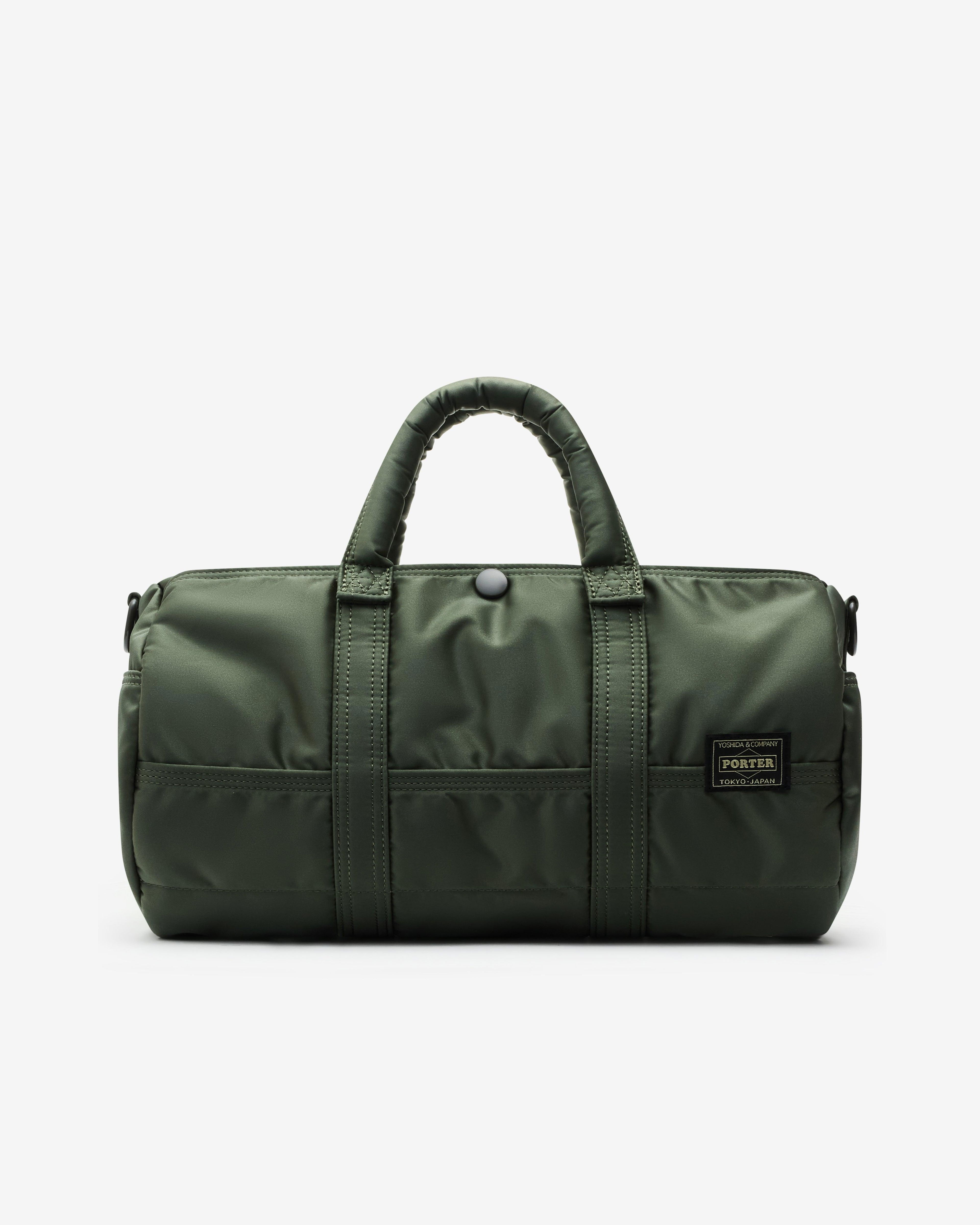 Porter - Men's Tanker Roll Bag - (Sage Green) by PORTER