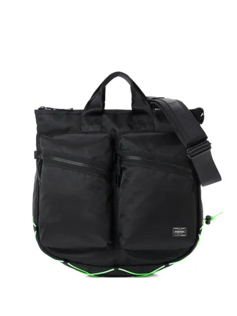 2Way Helmet double-pocket tote bag by PORTER-YOSHIDA&CO.
