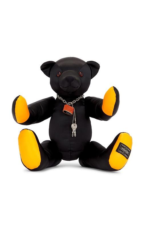 Porter-Yoshida & Co. Grizzly Bear With Original Padlock in Black by PORTER-YOSHIDA&CO.