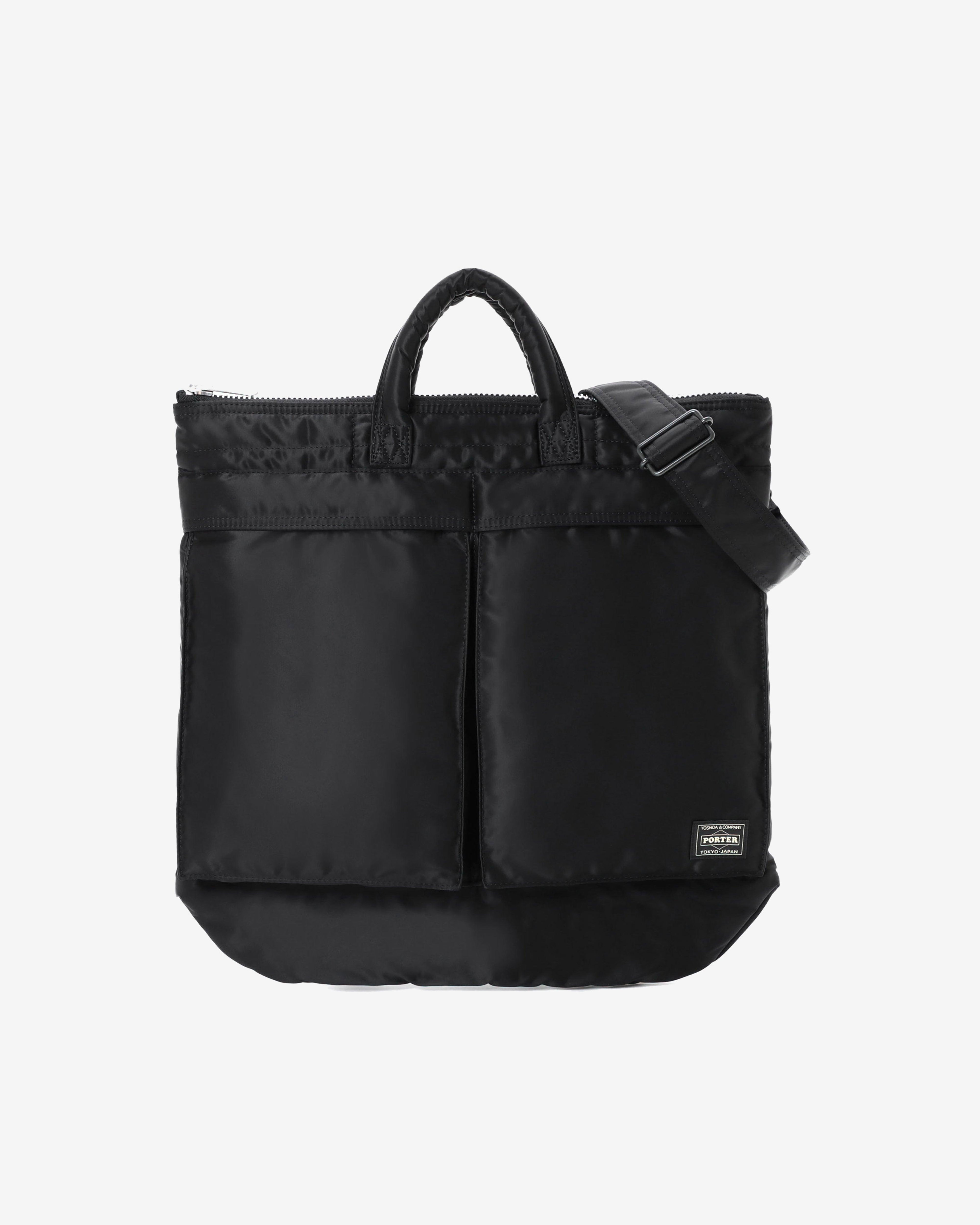 Porter Yoshida & Co. - Men's Tanker Helmet Bag - (Black) by PORTER-YOSHIDA&CO.