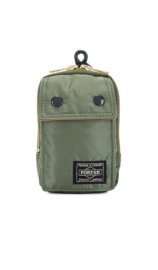Porter-Yoshida & Co. Tanker Pouch in Green by PORTER-YOSHIDA&CO.