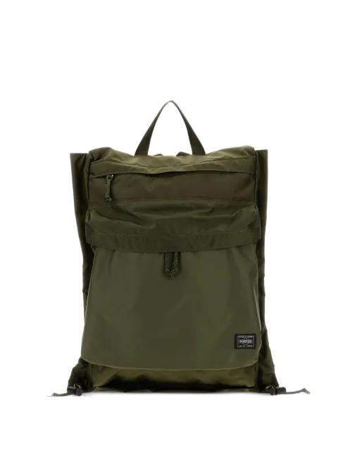 flap-pocket backpack by PORTER-YOSHIDA&CO.