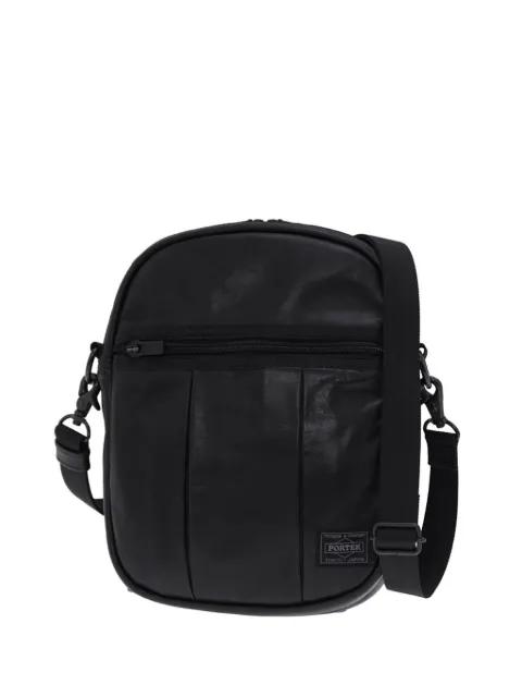 zip leather shoulder bag by PORTER-YOSHIDA&CO.