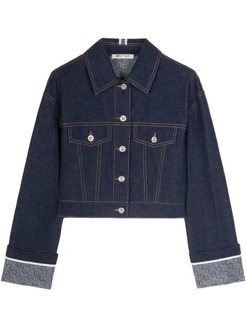 Contrast denim jacket by PORTS 1961