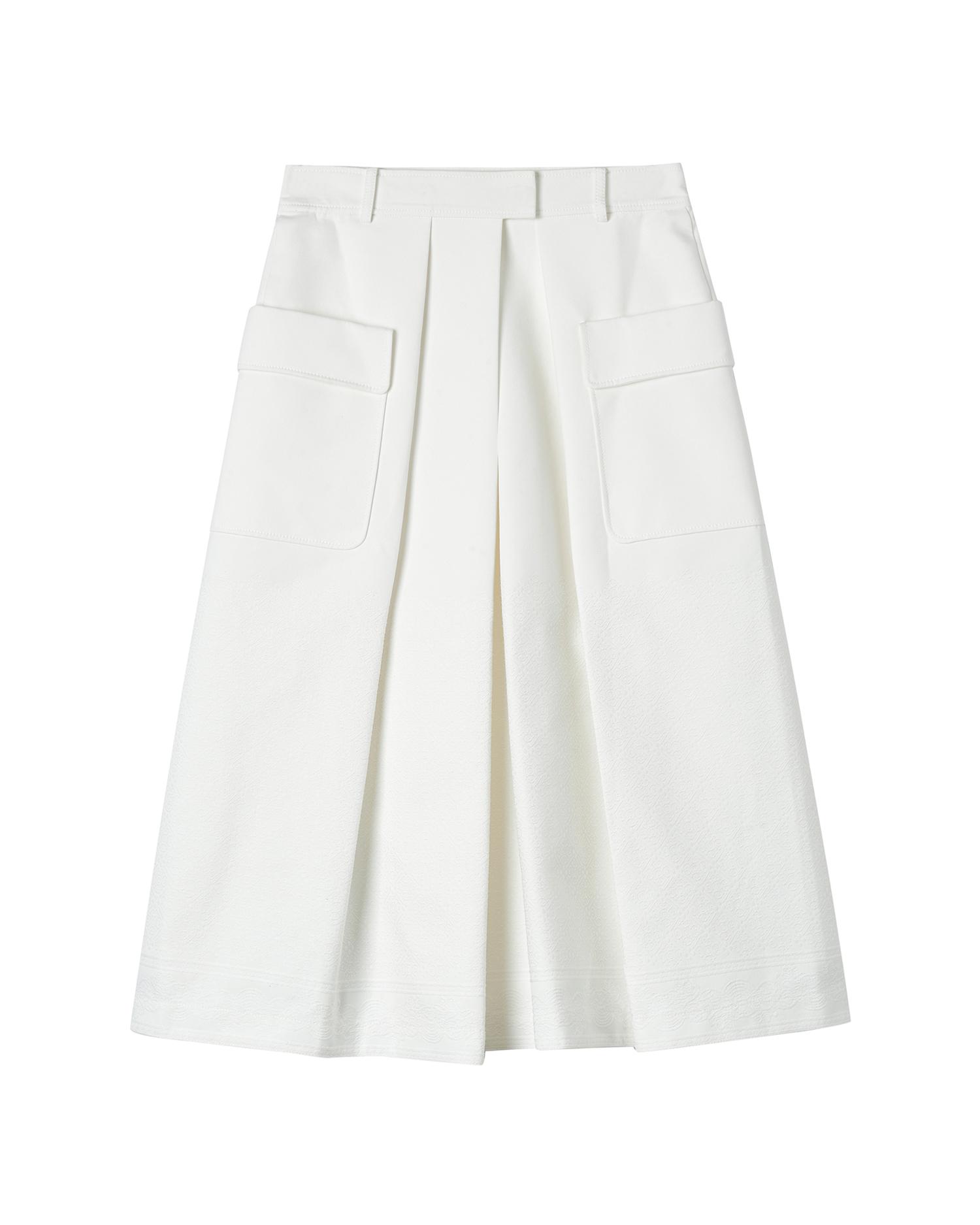 Pleated midi skirt by PORTS 1961