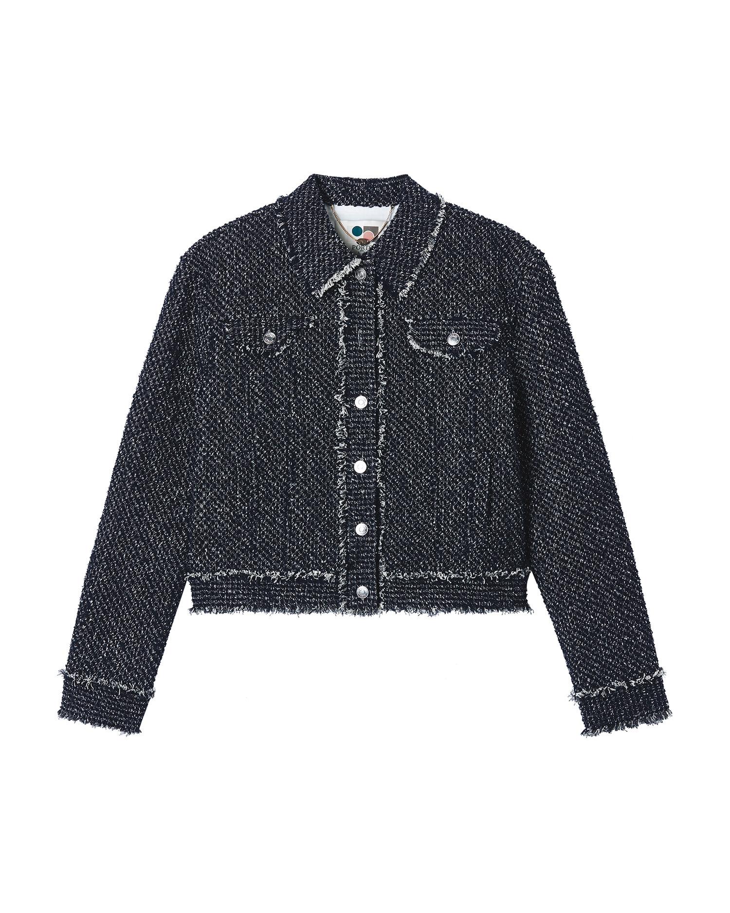 Tweed button down jacket by PORTS 1961