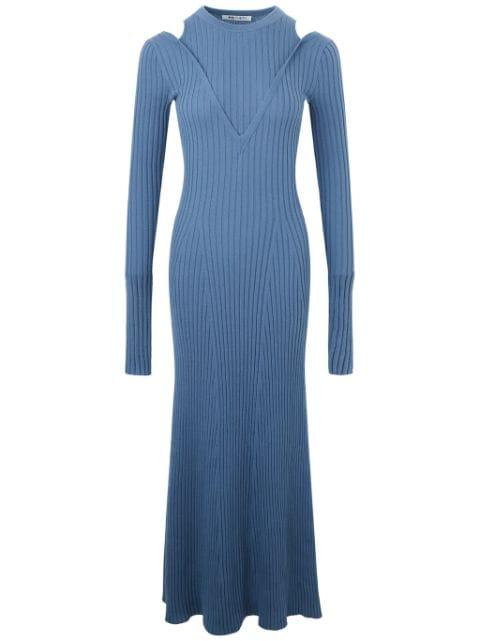 cut-out knitted dress by PORTS 1961