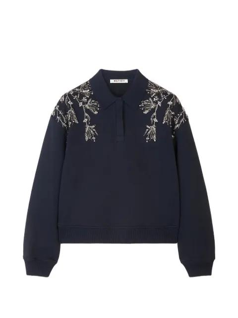 embellished polo top by PORTS 1961