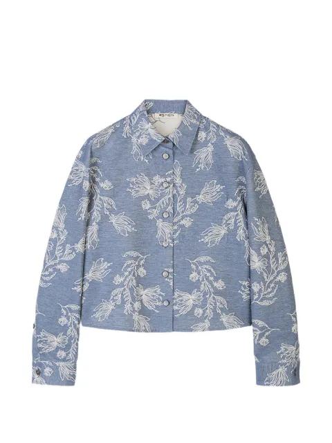 floral-embroidered jacket by PORTS 1961