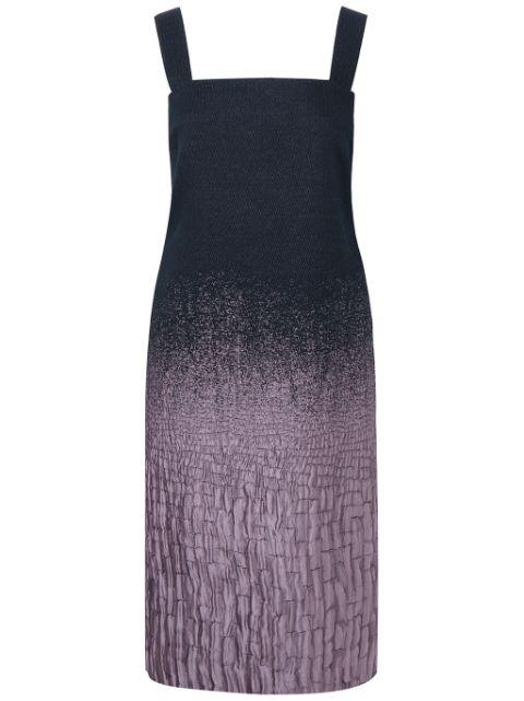 gradient-effect bodycon midi dress by PORTS 1961