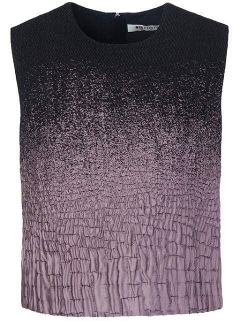 gradient-effect textured top by PORTS 1961