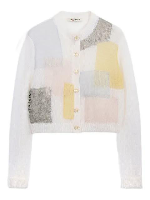 patchwork cardigan by PORTS 1961