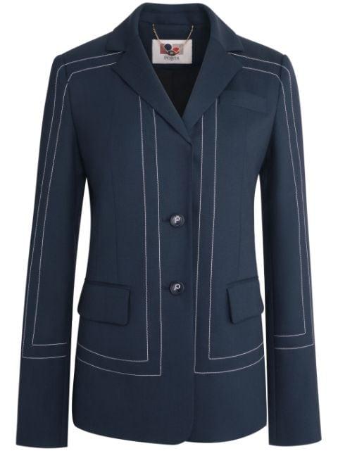 single-breasted blazer by PORTS 1961