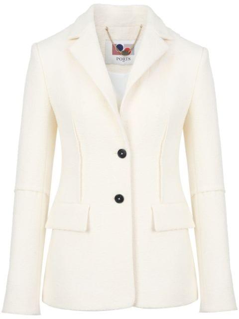 single-breasted blazer by PORTS 1961