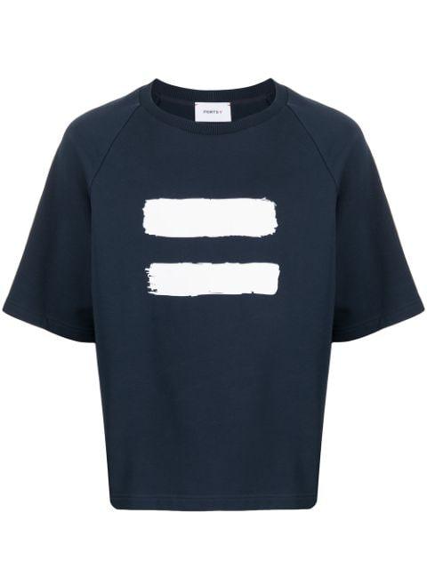 Stronger Together print T-shirt by PORTS V