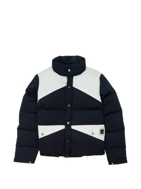 colour-block puffer jacket by PORTS V