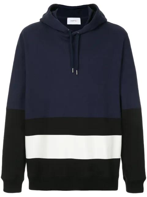 hoodied sweatshirt by PORTS V