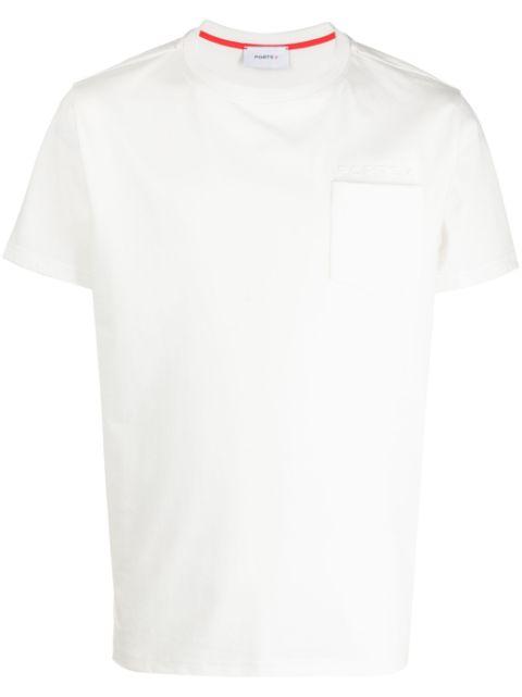 logo-embossed T-shirt by PORTS V