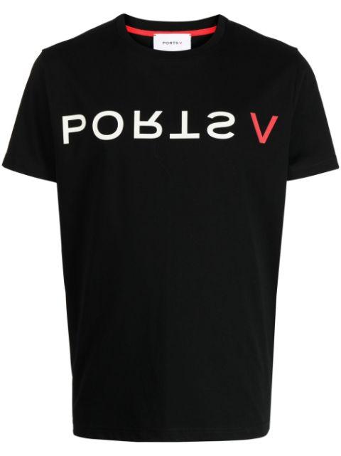 logo-print T-shirt by PORTS V
