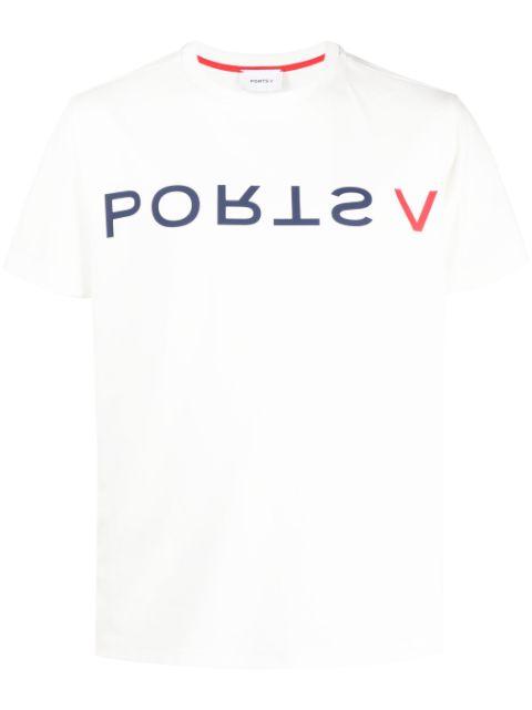 logo-print T-shirt by PORTS V