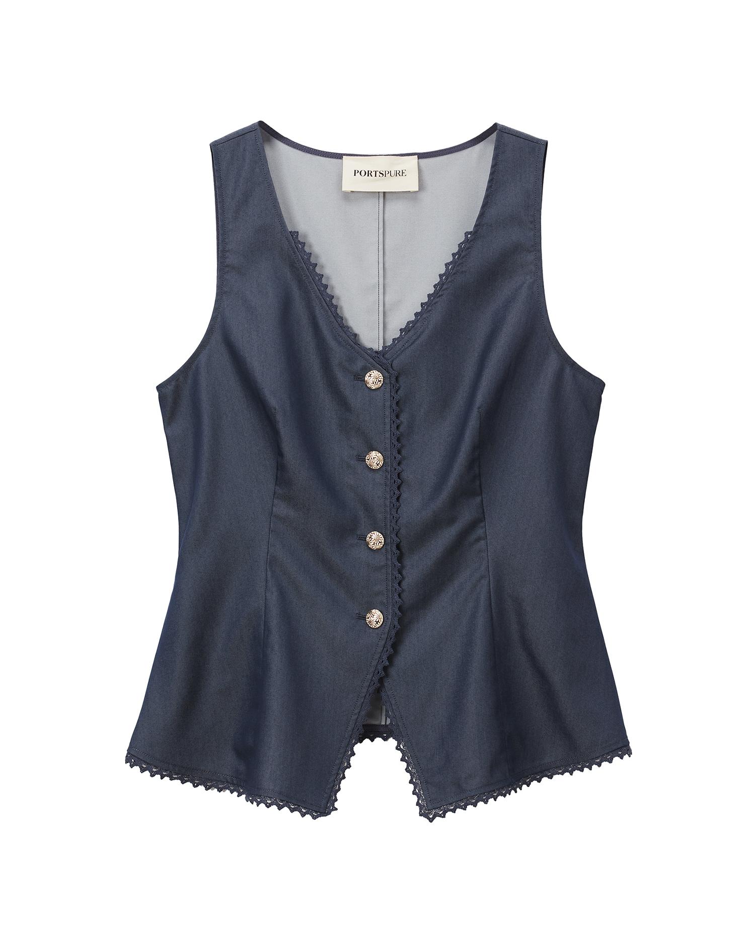 Buttoned vest by PORTSPURE