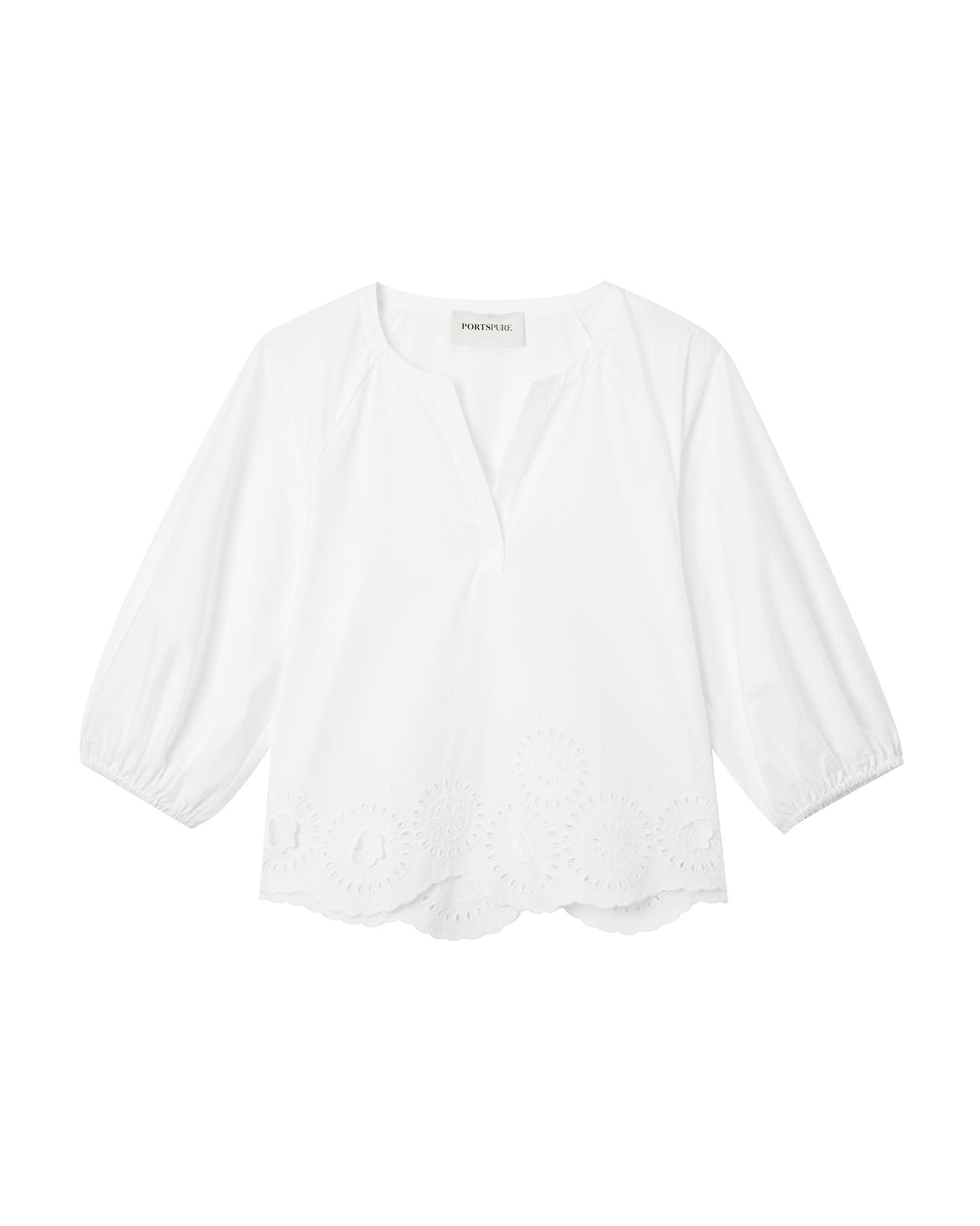 Embroidered blouse by PORTSPURE