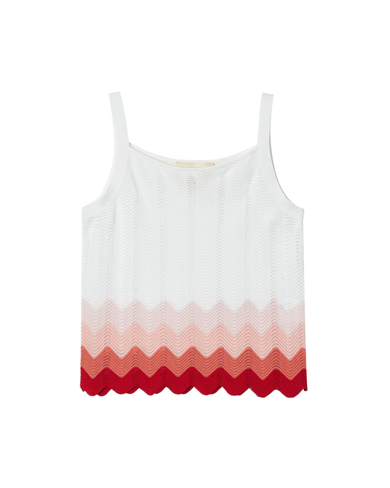 Wave-print cami by PORTSPURE