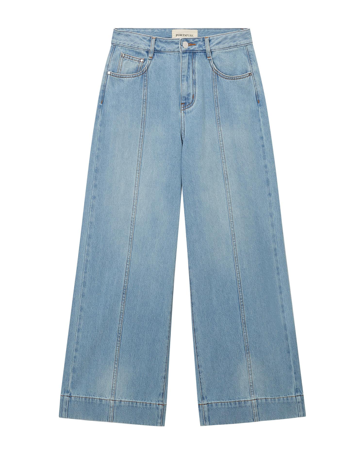 Wide-leg jeans by PORTSPURE