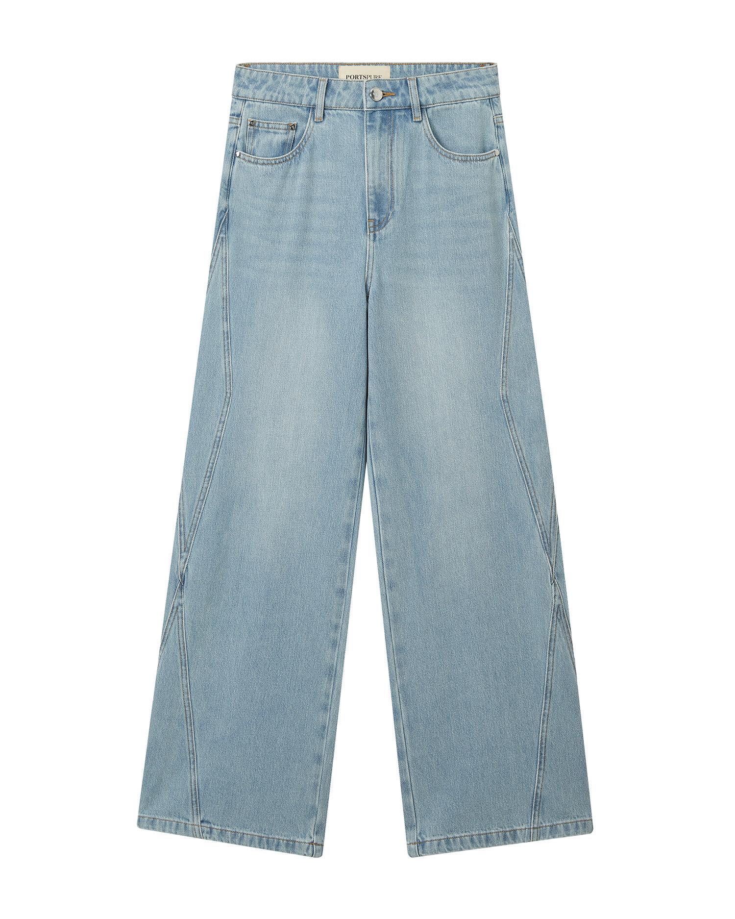 Wide-leg jeans by PORTSPURE