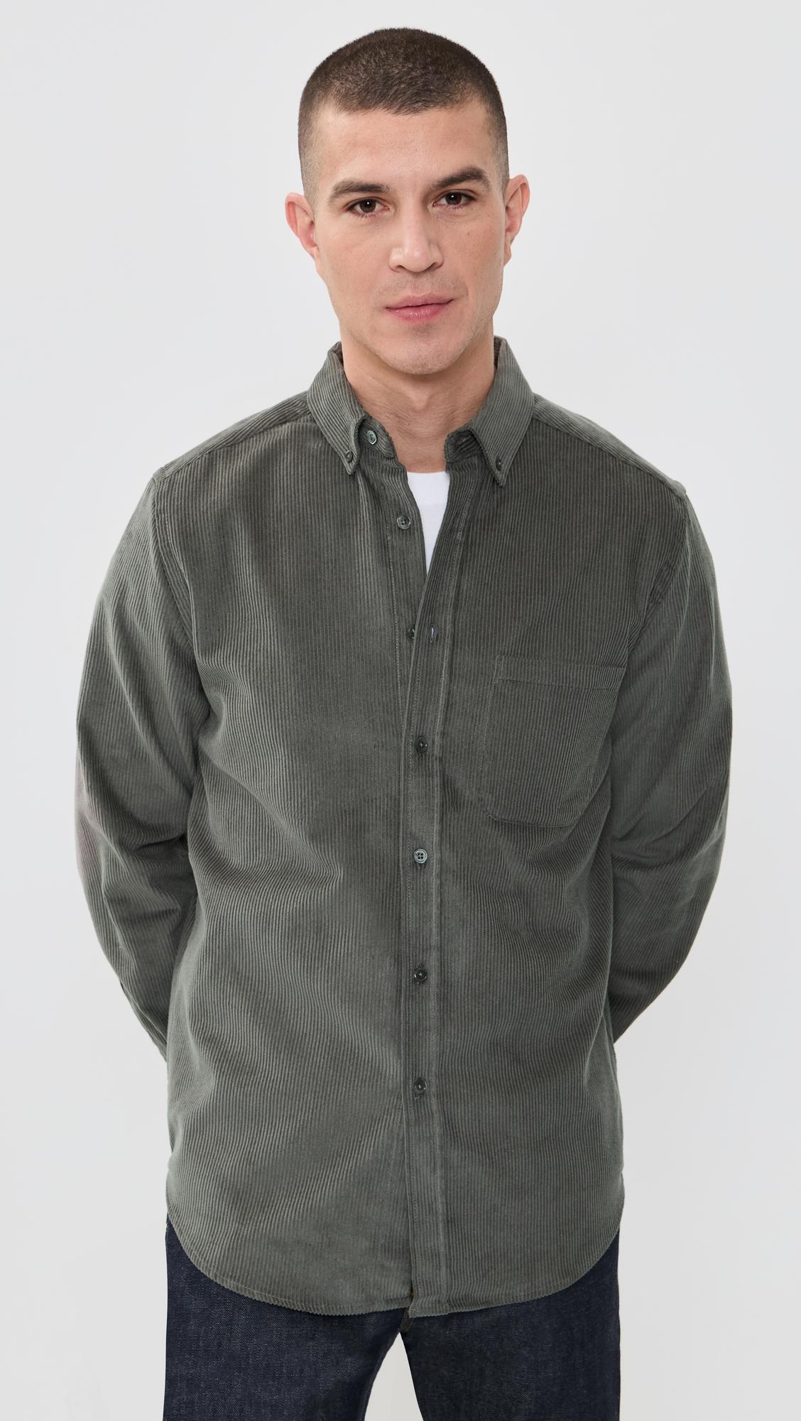 Lobo 2.0 Corduroy Button Down Shirt by PORTUGUESE FLANNEL