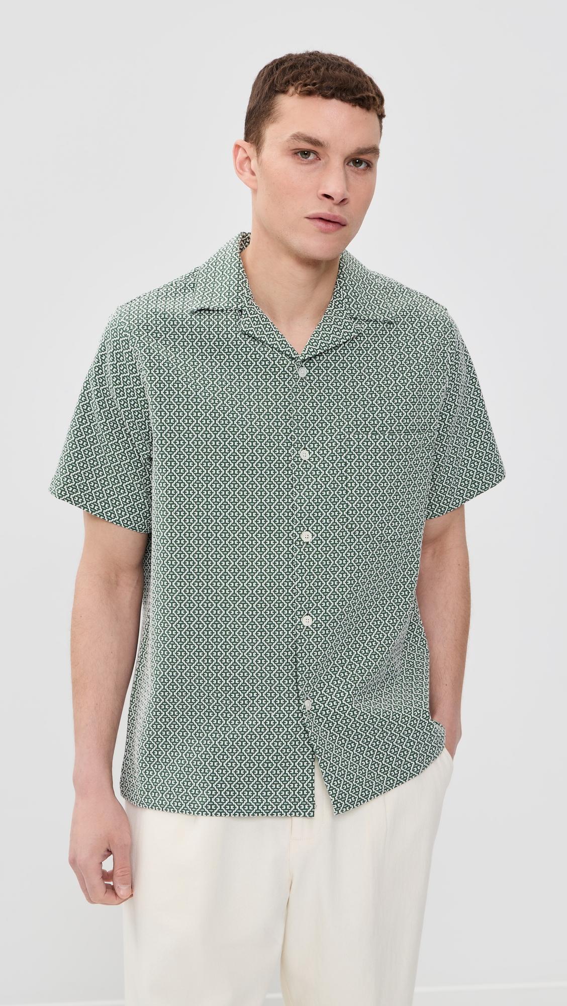 Portuguese Tile Camp Shirt by PORTUGUESE FLANNEL