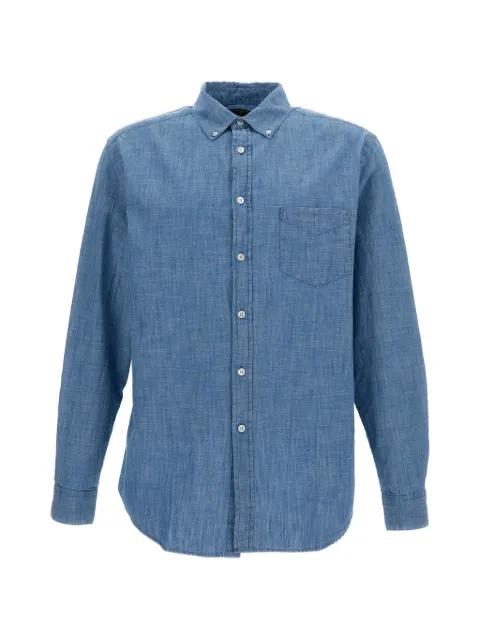 button-down chambray shirt by PORTUGUESE FLANNEL