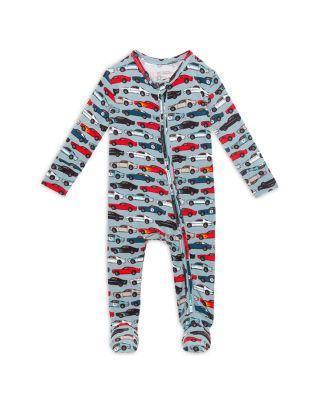 Boys' Miles Printed Footed Coverall - Baby by POSH PEANUT