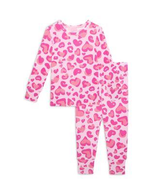 Girls' Love Leopard Classic Pajama Set - Little Kid by POSH PEANUT