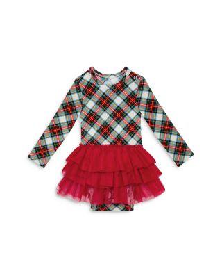 Girls' Marqui Long Sleeve Tulle Skirt Bodysuit - Baby by POSH PEANUT